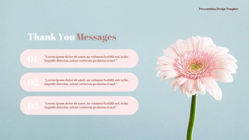 Carnation Flower and Gift PPT Templates Design_19