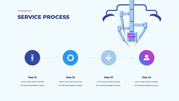 Dispositivi medici ad alta tecnologia PPT Diapositive di presentazione di Google_09