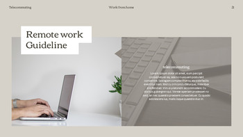 Working from home Simple Google Templates_21