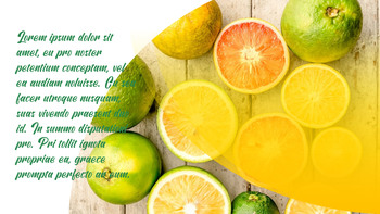 柑橘類 テンプレートPPT_13