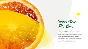 柑橘類 テンプレートPPT_23