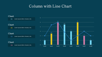 Column and Line Mix Chart_24