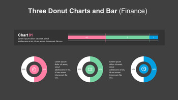 Doughnut with 100% Stacked Bar Mix Chart_08