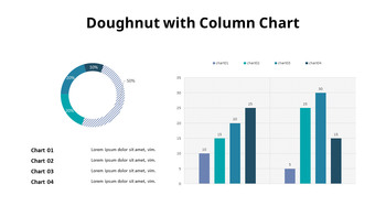 甜甜圈与列混合图表_09