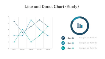 Donut con gráfico de mezcla de líneas_09