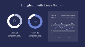 Donut avec tableau de mélange de lignes_12