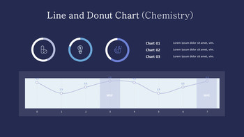 Donut avec tableau de mélange de lignes_15