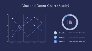 Donut con gráfico de mezcla de líneas_20