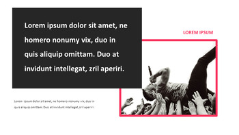 摇滚音乐节 PPT模板简单的设计_05