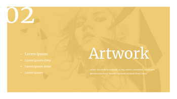 艺术家作品 自定义谷歌幻灯片_12