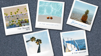 Mockup Templates for Polaroid Pictures of Summer Trips_05