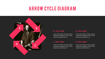 摇滚音乐节 PPT模板简单的设计_08