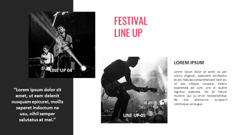 摇滚音乐节 PPT模板简单的设计_12