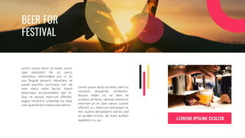 摇滚音乐节 PPT模板简单的设计_21