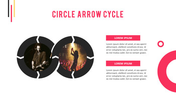 摇滚音乐节 PPT模板简单的设计_33