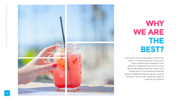 热带饮料 模板PPT._10