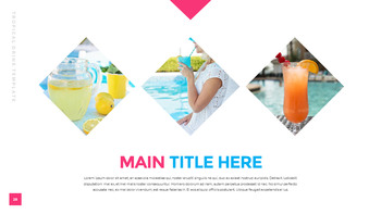 热带饮料 模板PPT._29