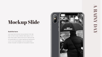 雨の日 PPTモデル_39