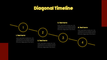 네온 사인 PPT 템플릿 심플한 디자인_21