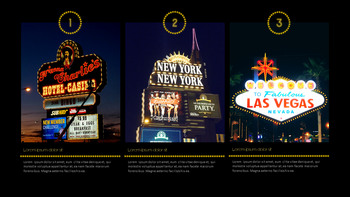 네온 사인 PPT 템플릿 심플한 디자인_25