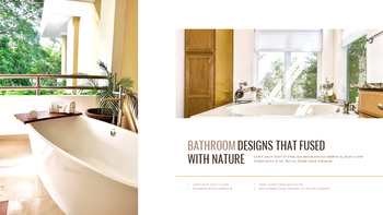 Best Bathroom Interior PowerPoint Template Remodel Design