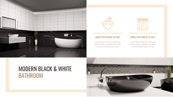 Best Bathroom Interior PowerPoint Template Remodel Design