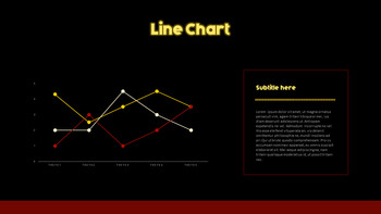 네온 사인 PPT 템플릿 심플한 디자인_37