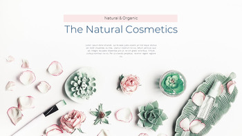 Natural Cosmetic Simple Google Presentation_07