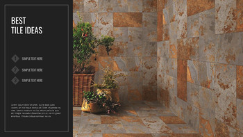 瓷砖设计 简单的幻灯片设计_08