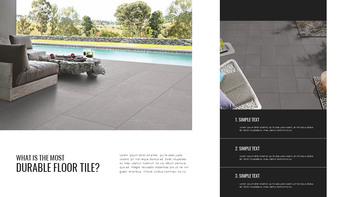 瓷砖设计 简单的幻灯片设计_18