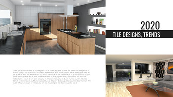 瓷砖设计 简单的幻灯片设计_30