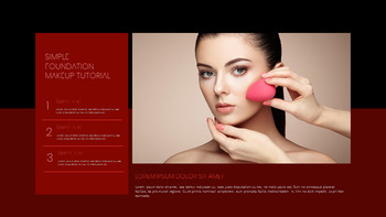 Beauty Makeup Google Slides Presentation Templates_14