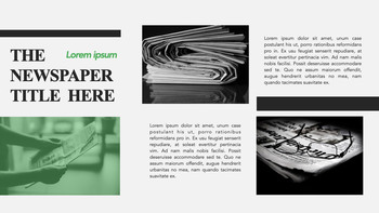 microsoft powerpoint newspaper template