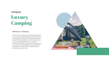 Glamping Modèles de thèmes PPT_09