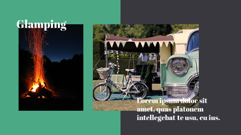 Glamping Modèles de thèmes PPT_10