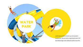 Wasserpark Einfache Google Slides-Vorlagen_31