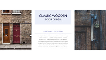 门设计 PowerPoint提案_22