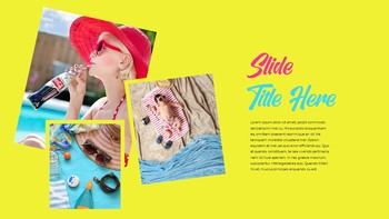 炎热的夏天 PowerPoint主题_06