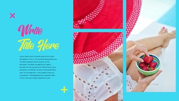 炎热的夏天 PowerPoint主题_24