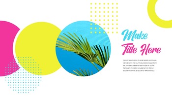 炎热的夏天 PowerPoint主题_26