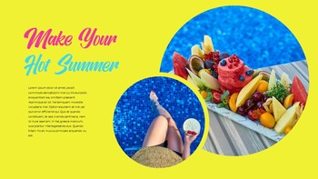 炎热的夏天 PowerPoint主题_35