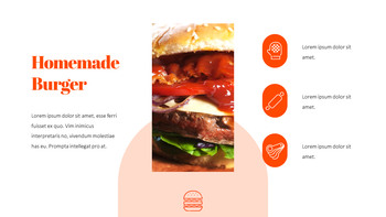 햄버거 창의적인 파워포인트 프레젠테이션_20