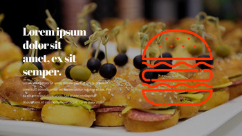 햄버거 창의적인 파워포인트 프레젠테이션_24