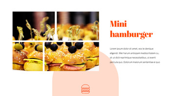 햄버거 창의적인 파워포인트 프레젠테이션_28