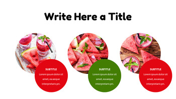 西瓜 谷歌幻灯片主题和模板_22