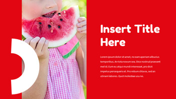 西瓜 谷歌幻灯片主题和模板_23