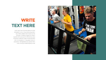 운동 프레젠테이션 PowerPoint 템플릿 디자인_25