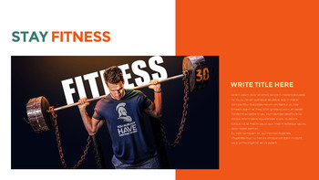 운동 프레젠테이션 PowerPoint 템플릿 디자인_26