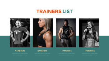 운동 프레젠테이션 PowerPoint 템플릿 디자인_27