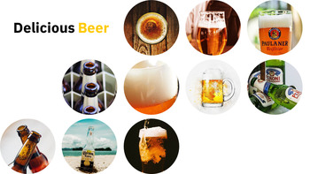 Bier Einfaches Folien-Design_28